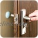 2PCS Self Adhesive Silicone Wall Protectors Door Handle Bumpers Buffer Guard    132040692388